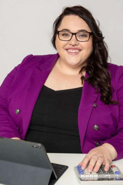 Nicole with Vet Tech